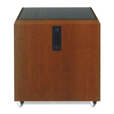 KEF PSW4000 installation manual KEF PSW4000 installation manual