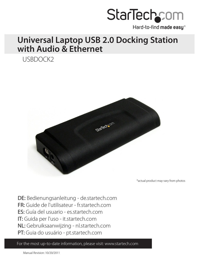 StarTech.com USBDOCK2 User manual
