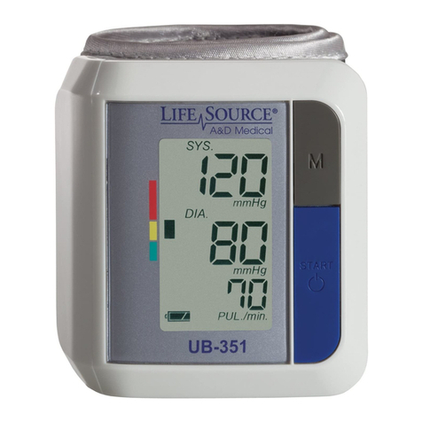 LifeSource UB-351 User manual LifeSource UB-351 User manual