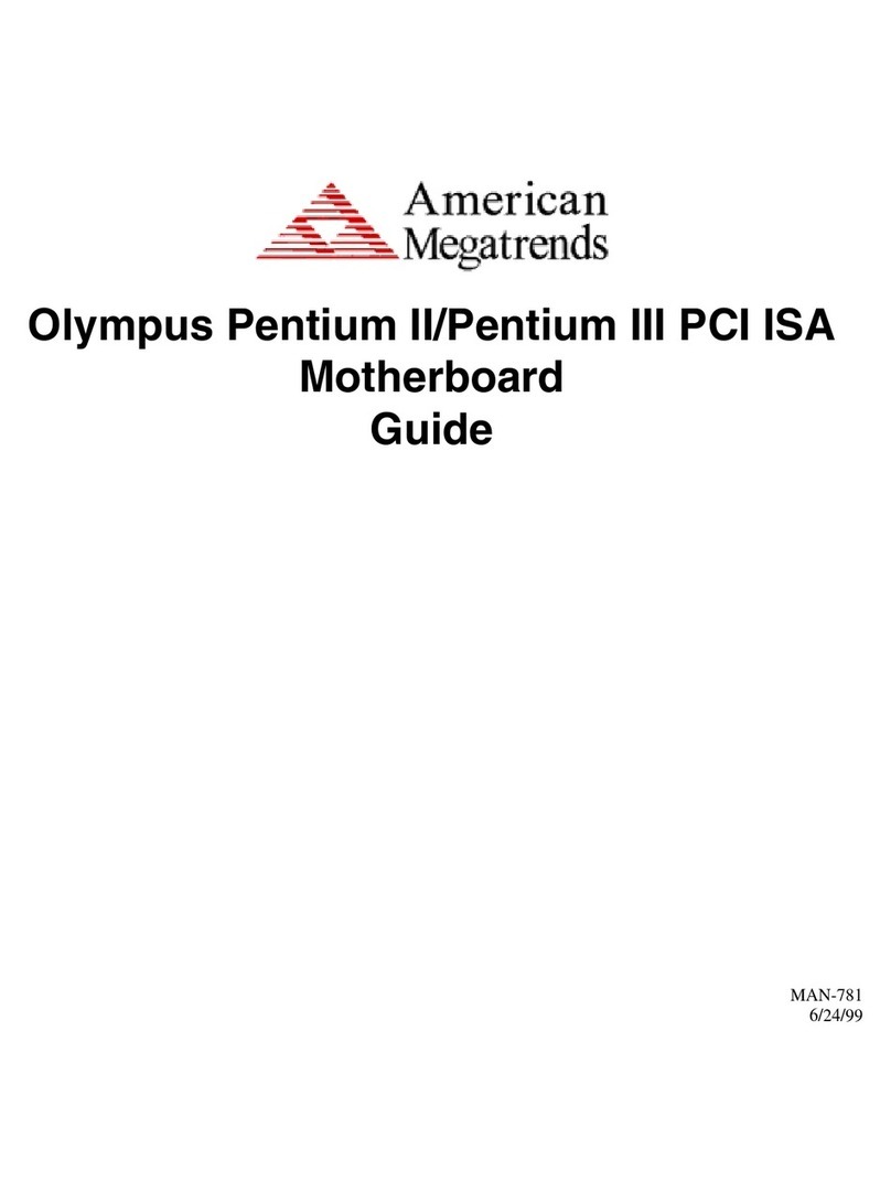 American Megatrends Olympus Pentium II PCI ISA Guide American Megatrends Olympus Pentium II PCI ISA Guide