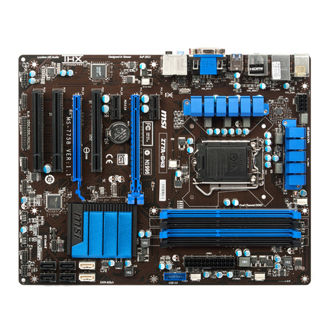 MSI B75A-G43 GAMINGseries User manual