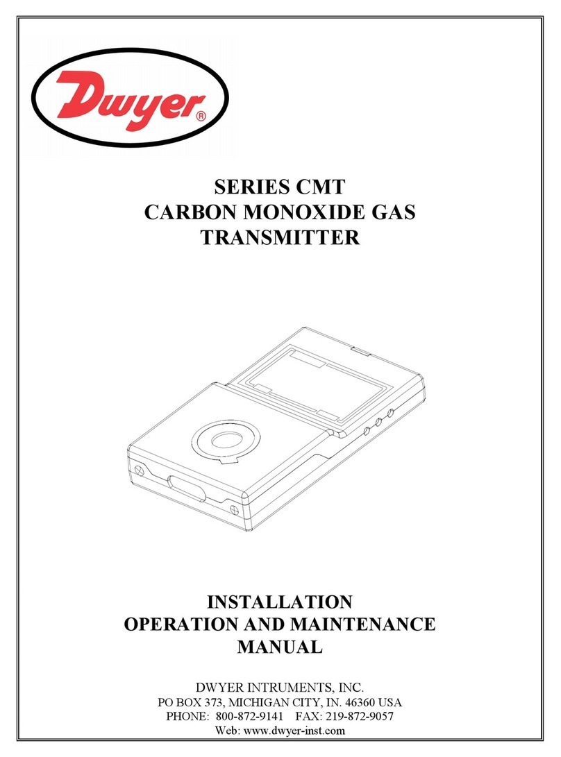 Dwyer Instruments CMT Series User manual