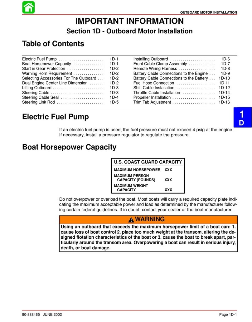 Mercury Four Stroke User manual