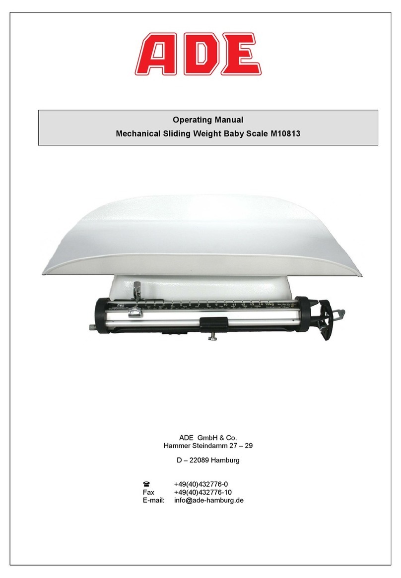 ADE M10813 User manual