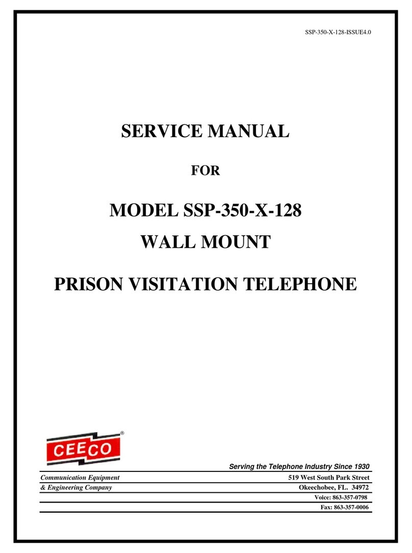 CEECO SSP-350-X-128 User manual
