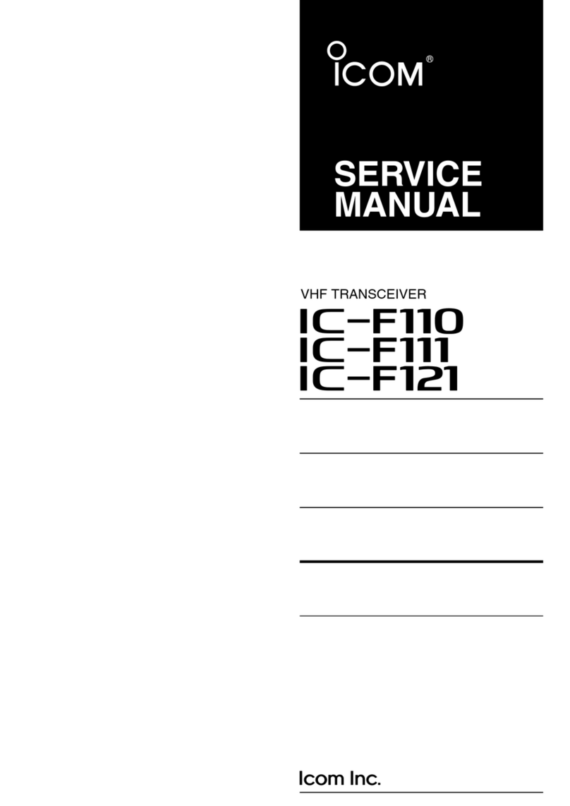 Icom iF110 User manual