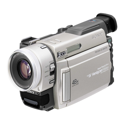 Sony Handycam Vision DCR-TRV890E User manual