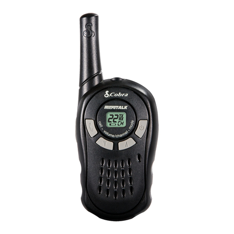 Cobra MicroTalk CXT135 user guide