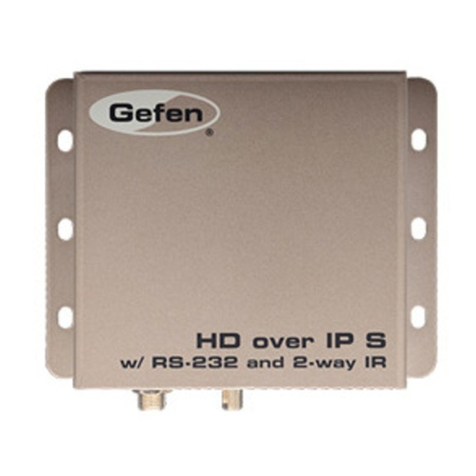 Gefen EXT-HD2IRS-LAN-TX user manual