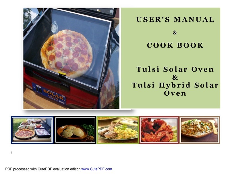 Tulsi Solar Oven user manual