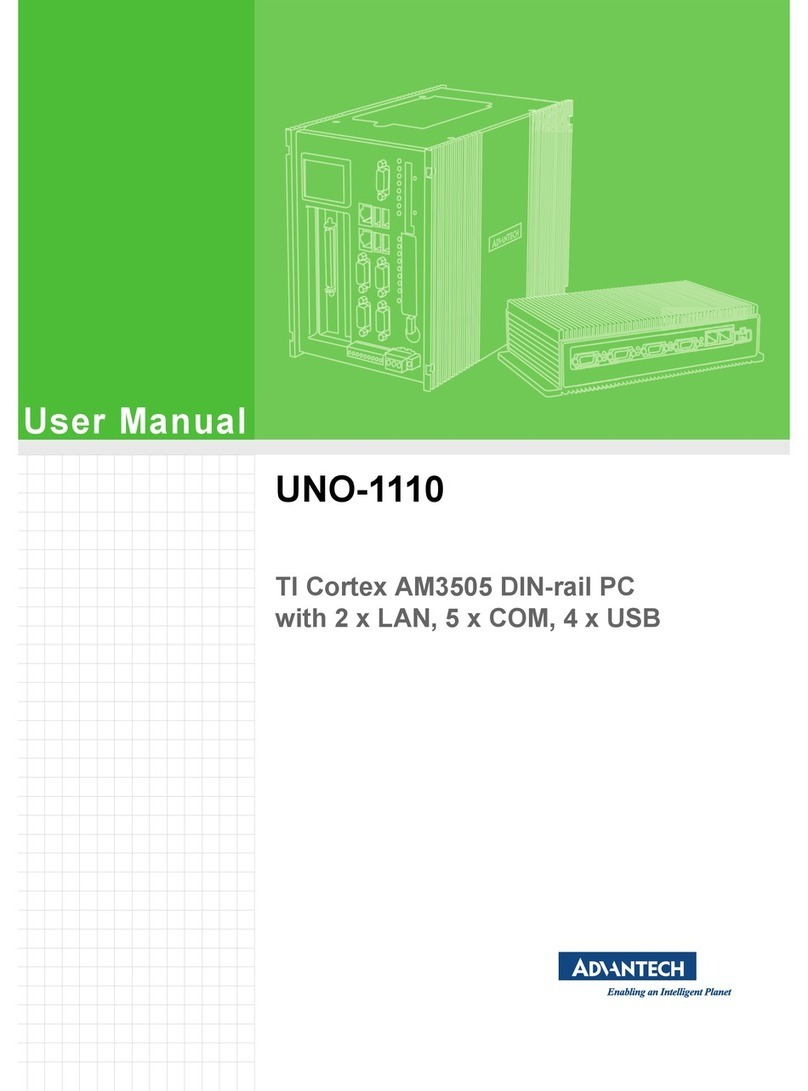 Advantech UNO-1110 User manual
