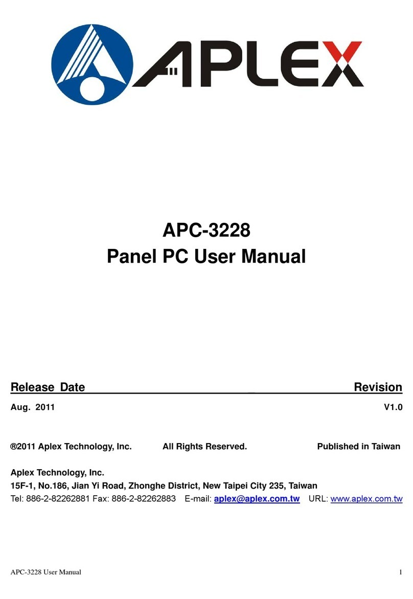 Aplex APC-3228 User manual