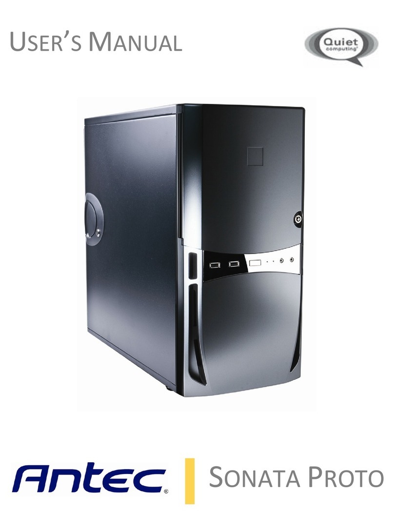 Antec Sonata Proto user manual