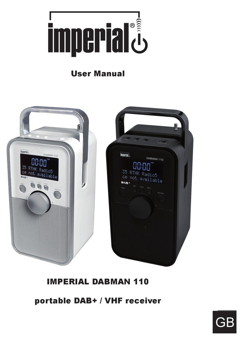 Imperial DABMAN 110 user manual