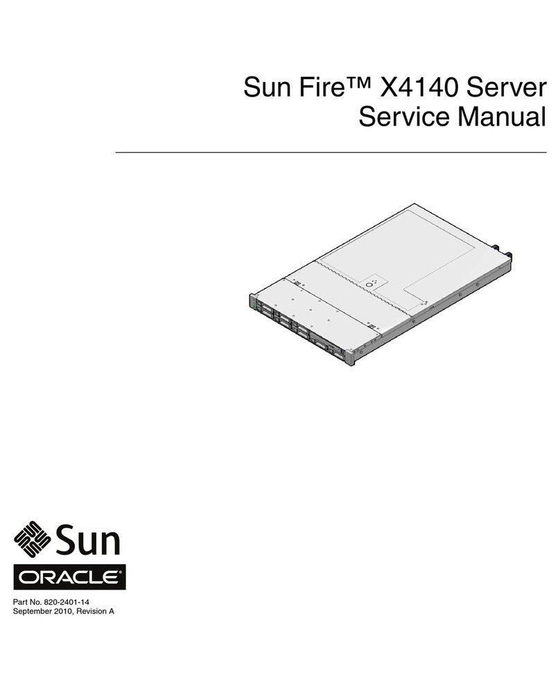 Sun Microsystems Sun Fire X4140 Service manual