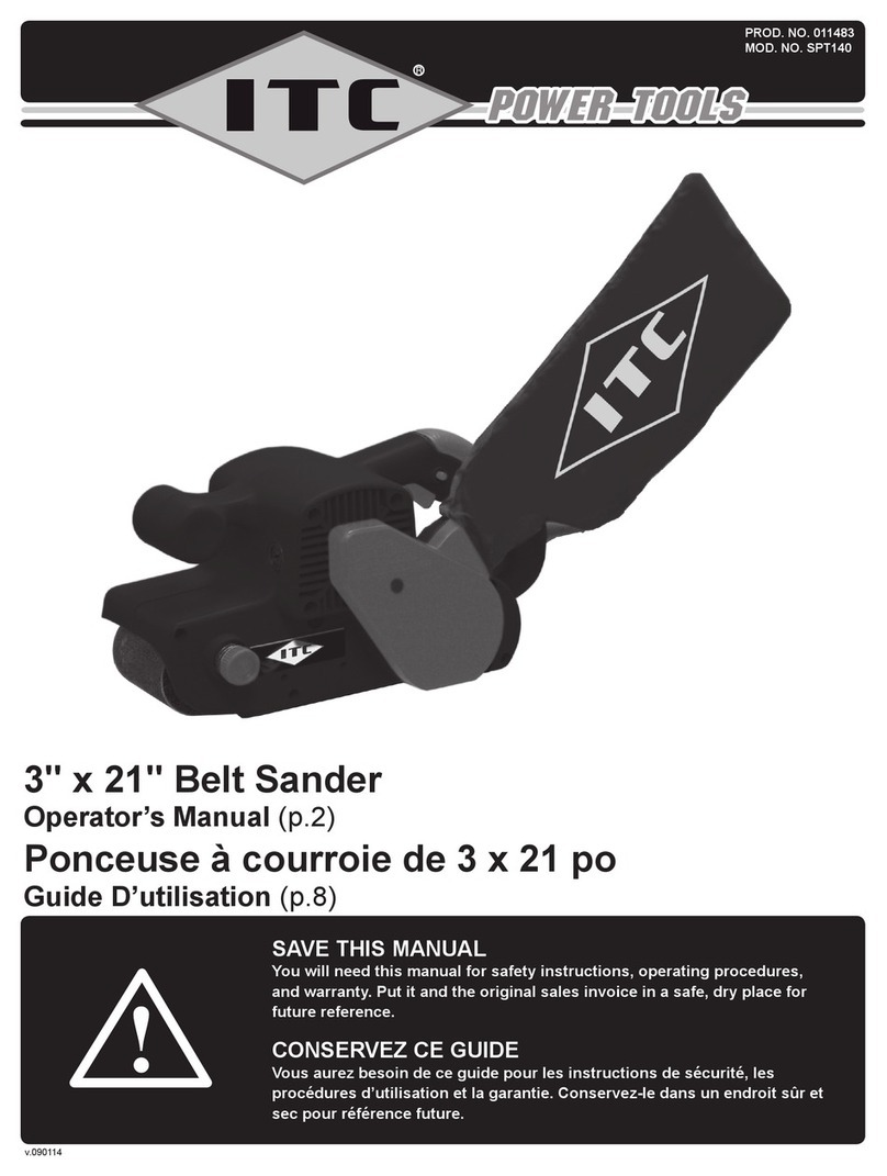 ITC SPT140 Operator's manual
