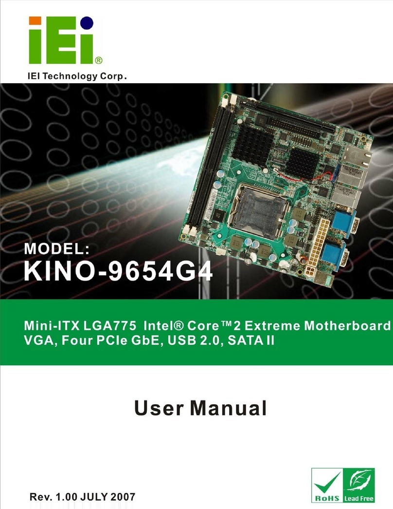 IEI Technology Kino-9654G4 User manual