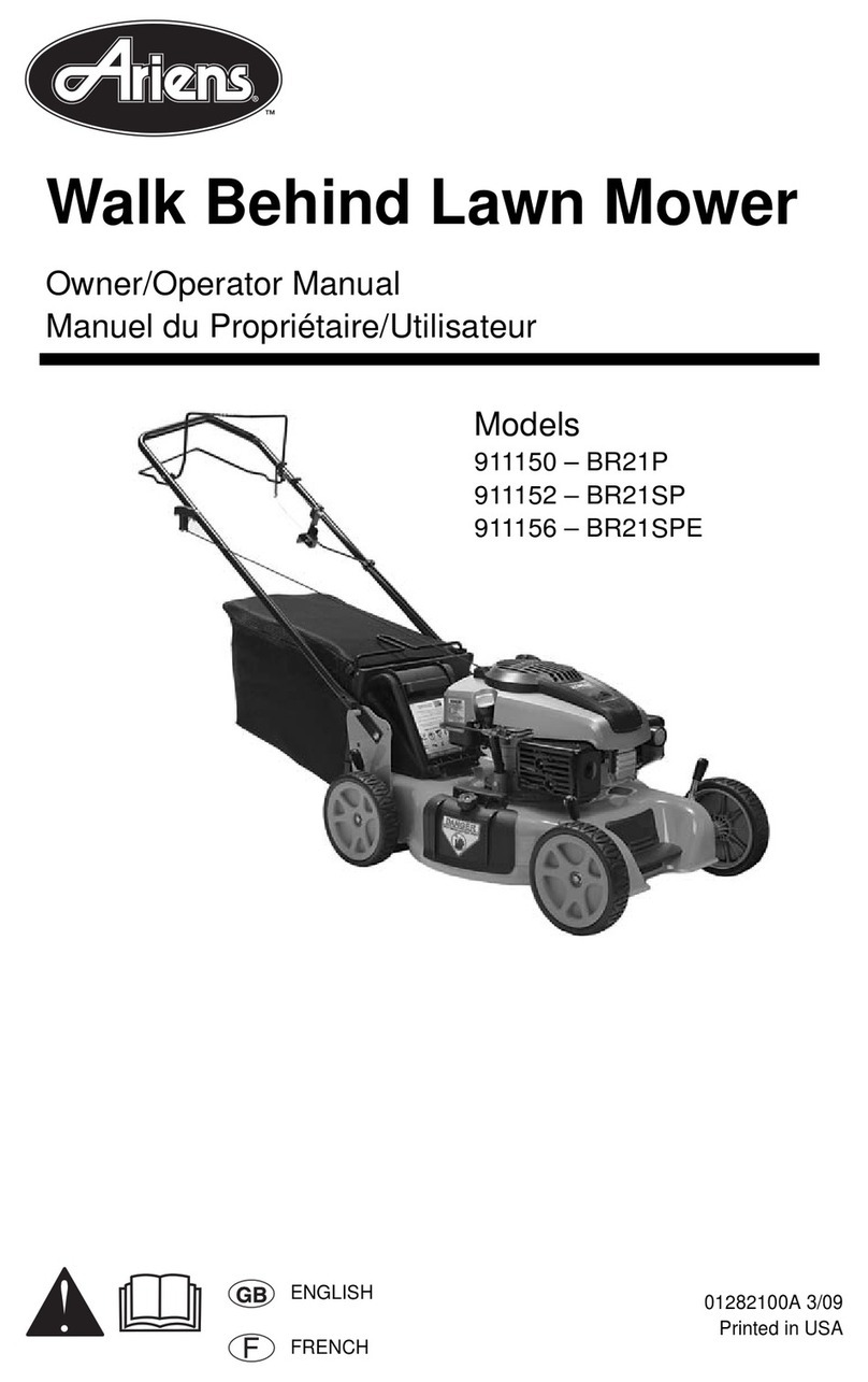 Ariens 911150 User manual