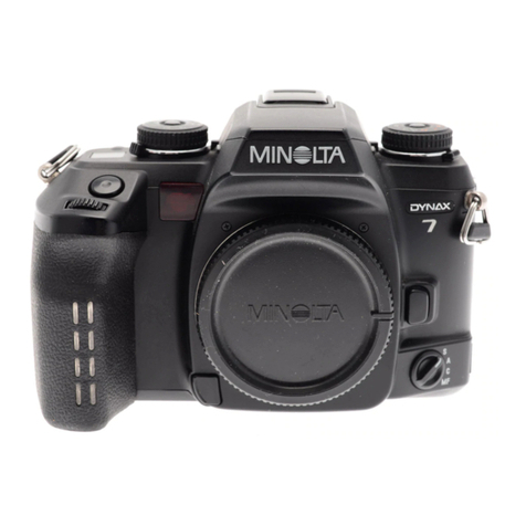 Minolta DYNAX 7 User manual