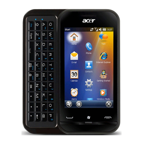 Acer P300 User manual Acer P300 User manual
