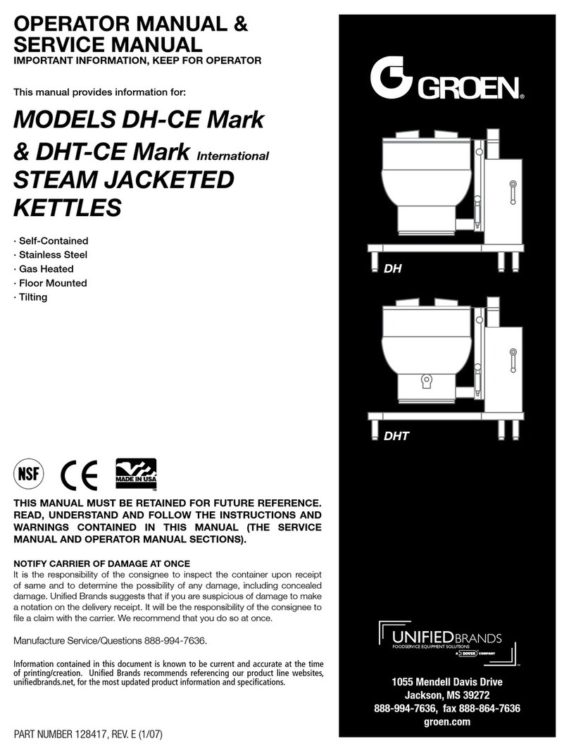 Groen DH-CE Mark User manual