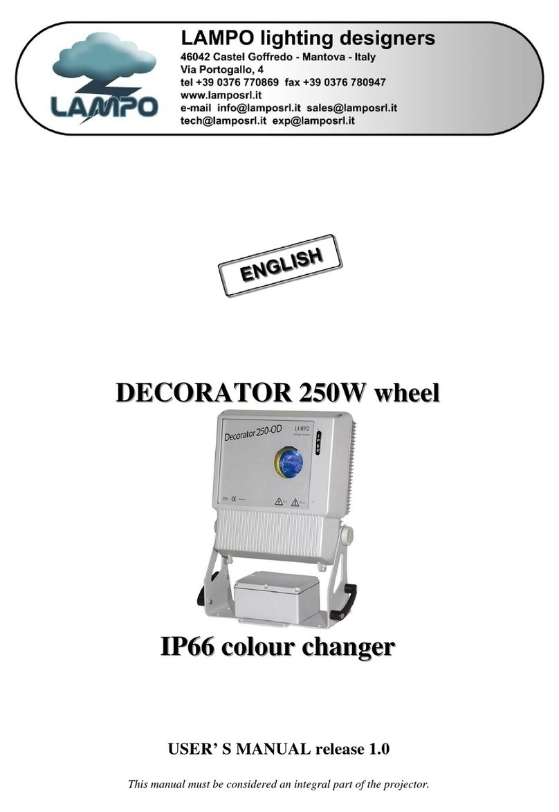 Lampo IP66 user manual