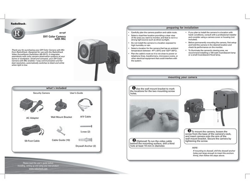 Radio Shack 49-1356 User manual Radio Shack 49-1356 User manual
