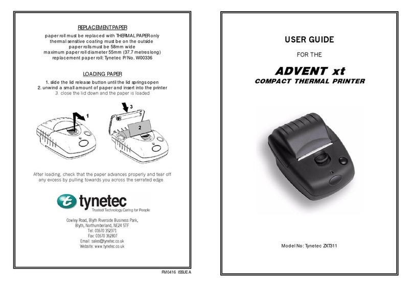 Tynetec xt User manual