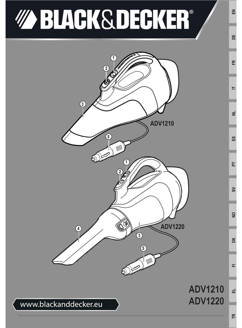 Black & Decker ADV1210 Original instructions