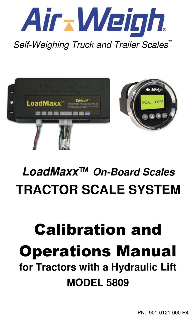 Air Weigh LoadMax User manual Air Weigh LoadMax User manual