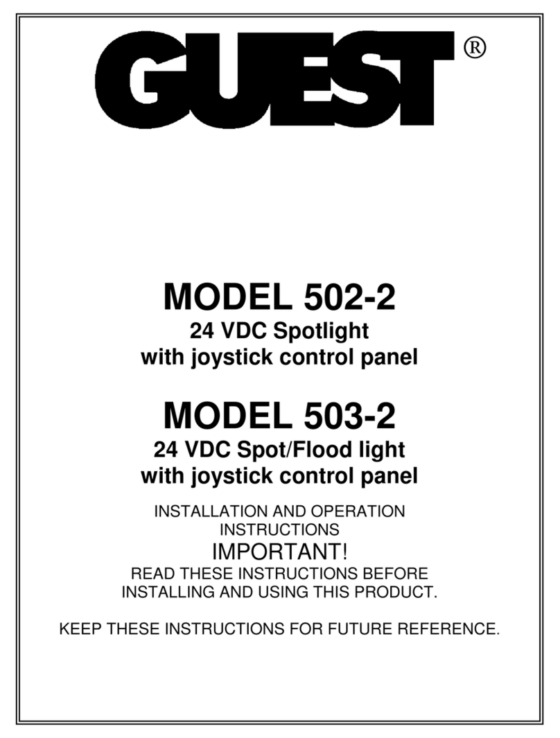 Guest 502-2 User manual