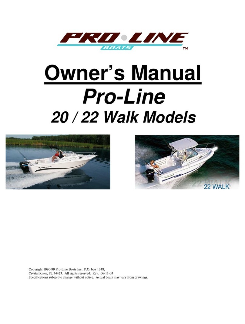 Pro-Line Boats 20 owner's manual