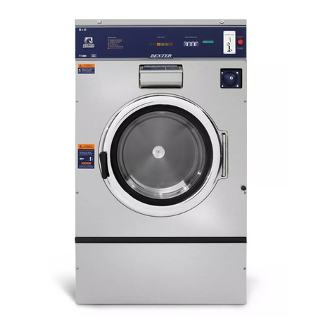 Dexter Laundry T1200 Installation instructions