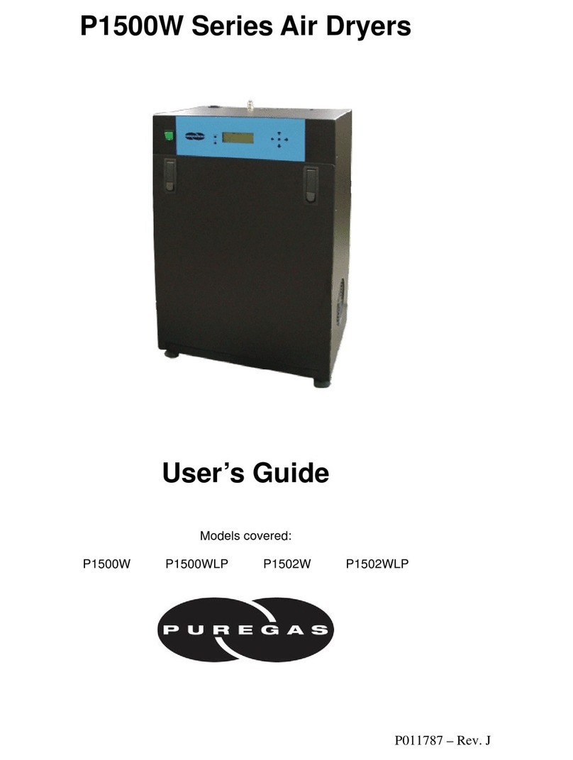 Puregas P1500W Series user guide