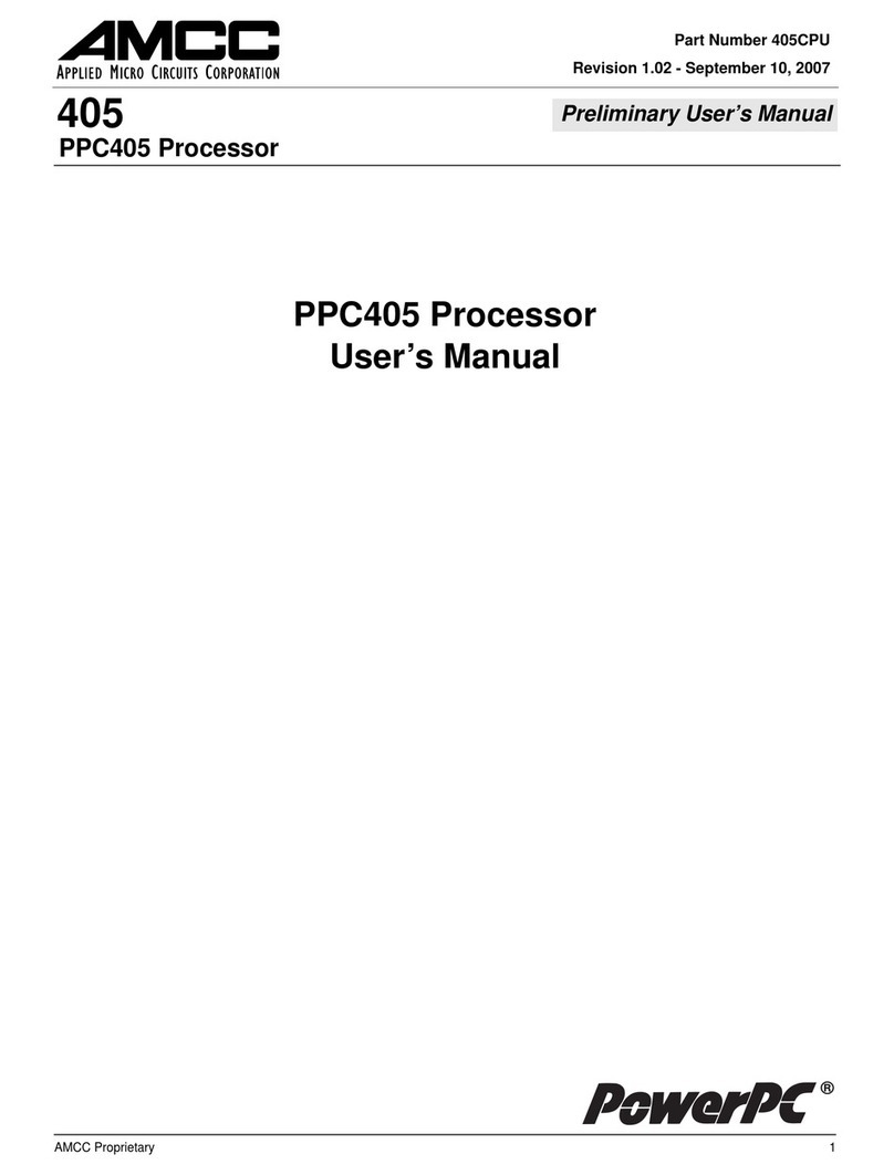 AMCC PPC405 user manual