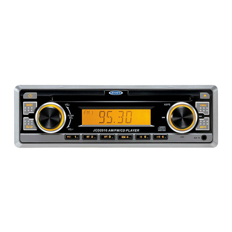 Jensen JCD2010 User manual