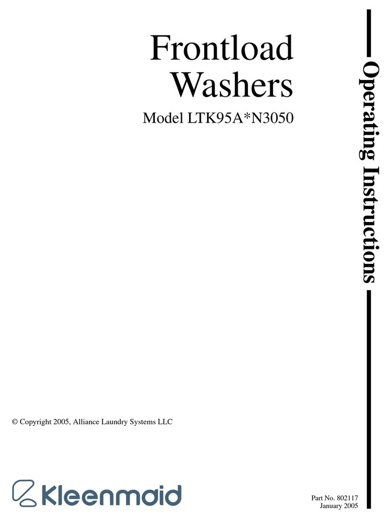 Kleenmaid LTK95AN3050 User manual