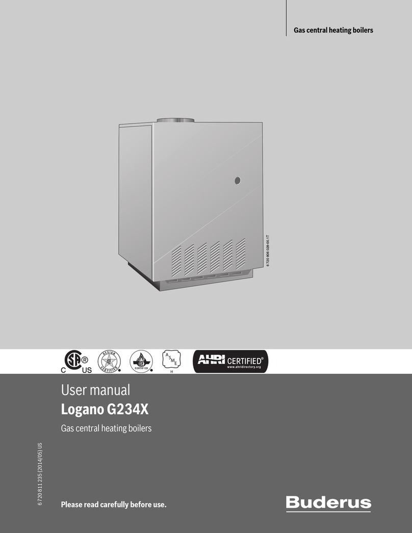 Buderus Logano G234X user manual Buderus Logano G234X user manual