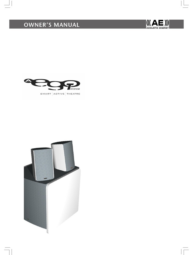 AE Aego-T owner's manual