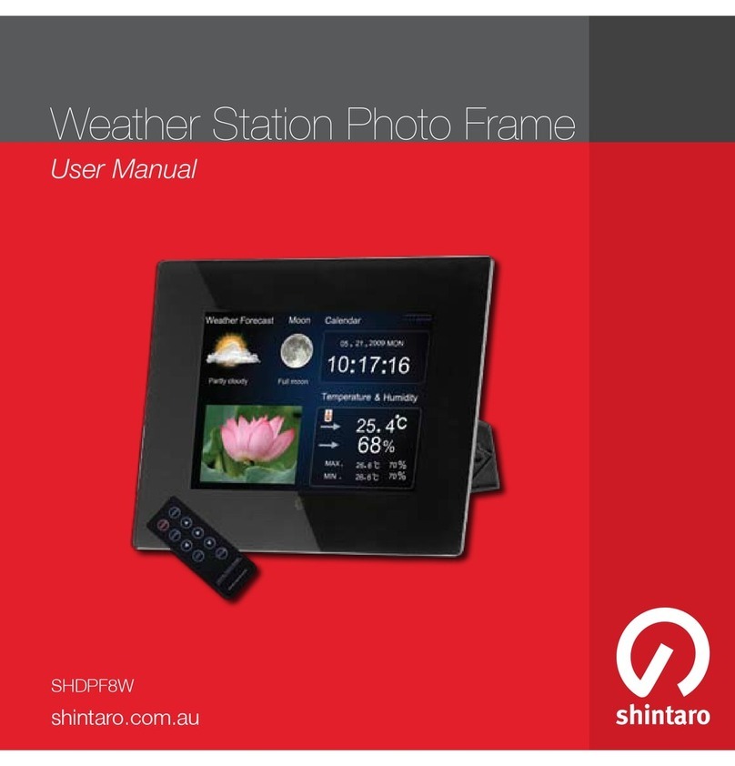 Shintaro SHDPF8W user manual