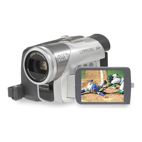 Panasonic Palmcorder PV-GS120 User manual