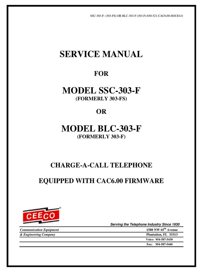 CEECO BLC-303-F User manual