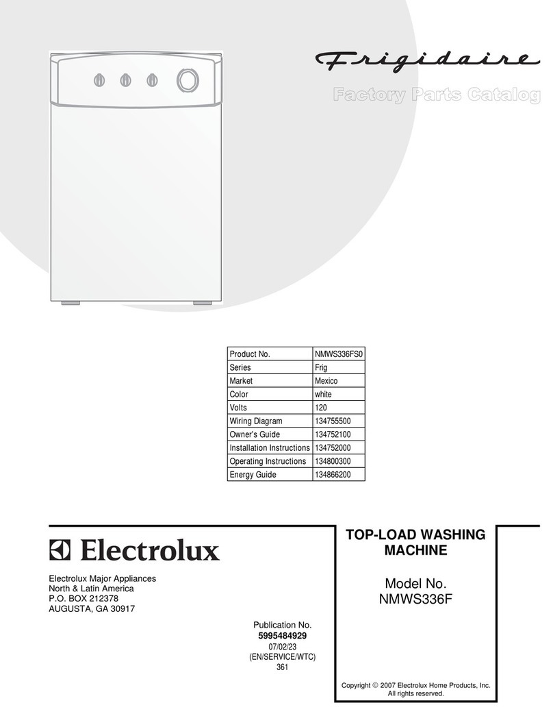 Frigidaire NMWS336F Instruction Manual
