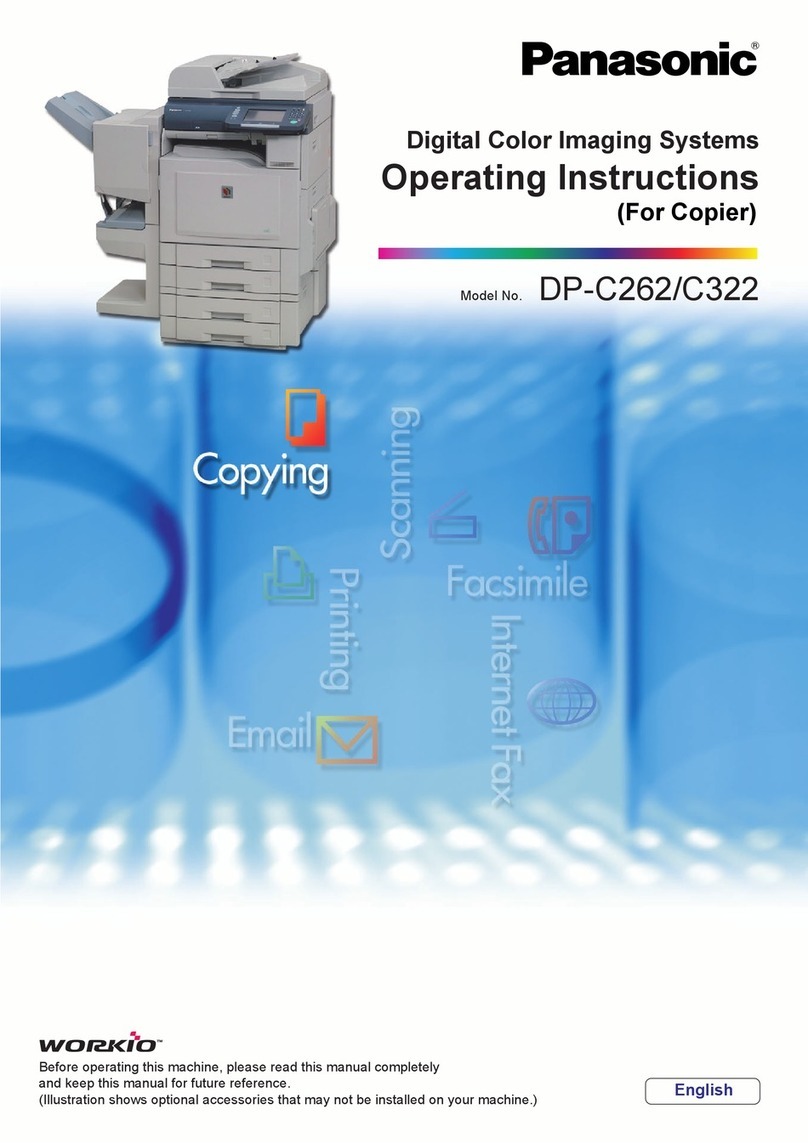Panasonic Workio DP-C262 User manual