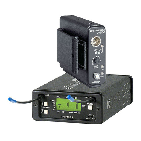 Lectrosonics UM400 User manual