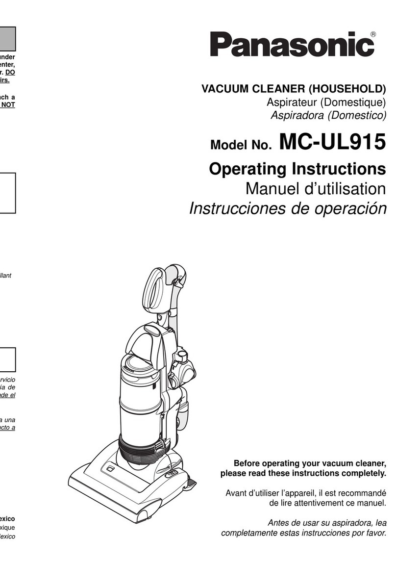 Panasonic MC-UL915 operating instructions