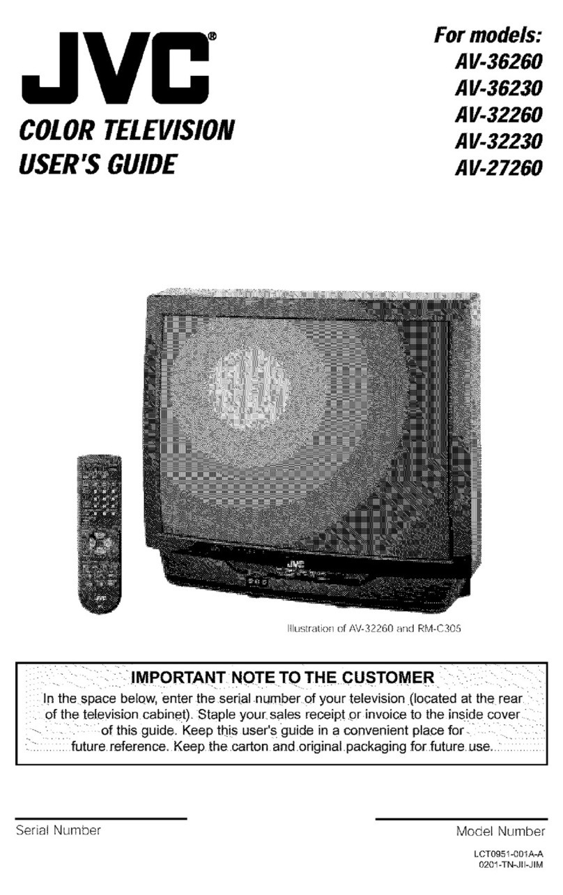 JVC AV-36260 User manual