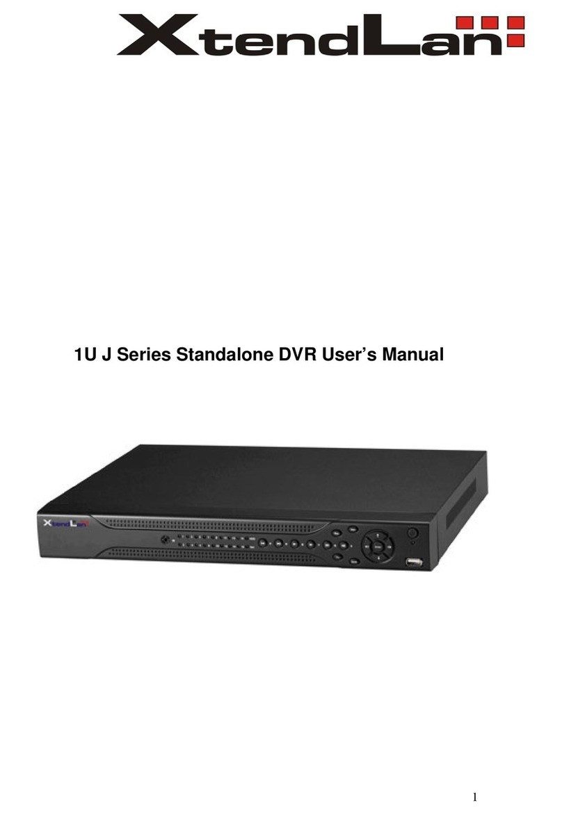 XtendLan 1U J Series user manual