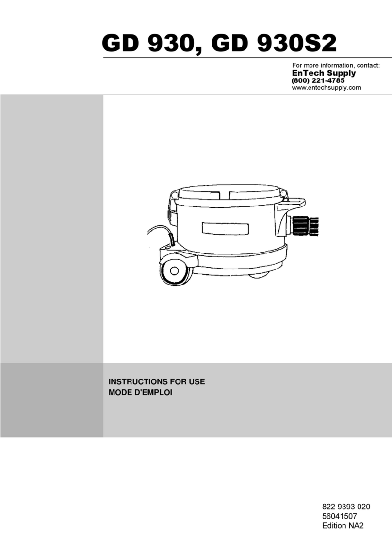 EnTech Supply GD 930 Instructions for use