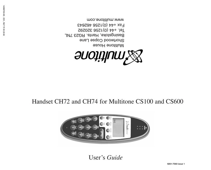 Multitone CH72 user guide